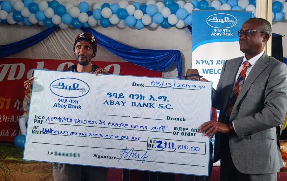 Abay Bank Donates over 2.1 mln. Birr to Mekedonia