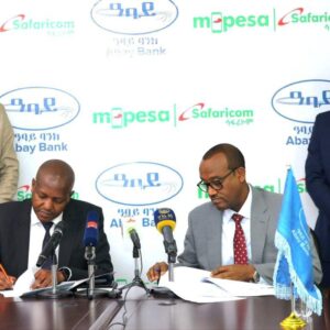Abay Bank, Safaricom M-PESA Sign Partnership Agreement